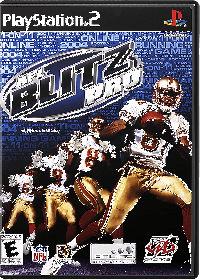 NFL Blitz Pro Playstation 2 US box art